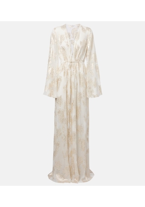 Alexandra Miro Aurelia silk-blend maxi dress