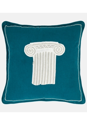 Les-Ottomans Mediterranean Greece cotton cushion