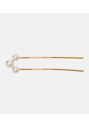 Jennifer Behr Gretel faux pearl hairpin