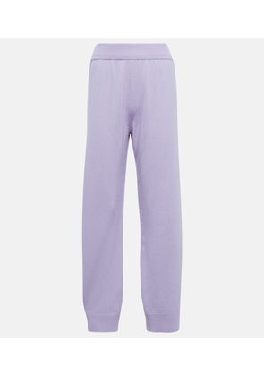 Barrie Tapered cashmere pants