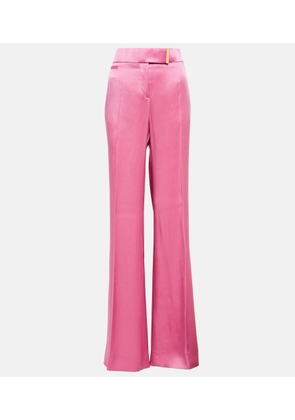 Tom Ford High-rise wide-leg satin pants