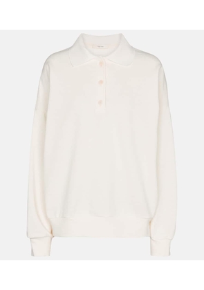 The Row Corzas cotton polo sweater