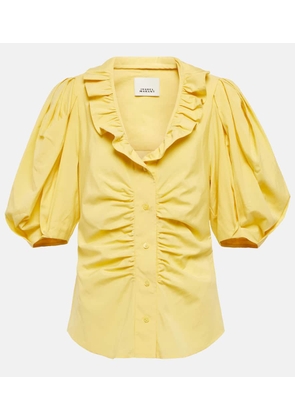 Isabel Marant Catalia silk and cotton blouse