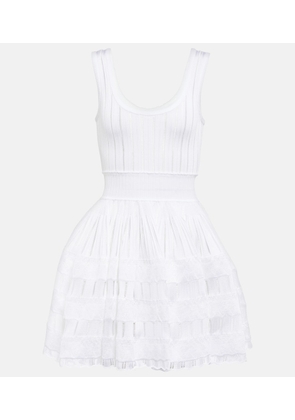 Alaia Crinoline minidress