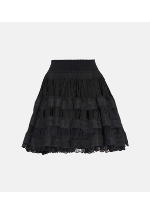 Alaia Crinoline miniskirt