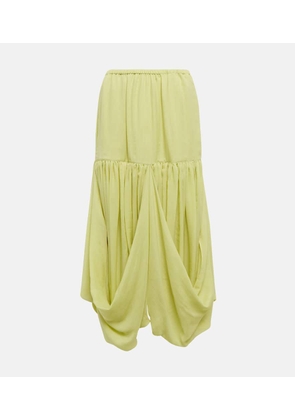 スカート THE ROW MEDELA MIDI SKIRT IN SILK The Row Medela silk satin midi skirt The Row