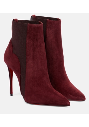 Christian Louboutin Chelsea Chick suede ankle boots