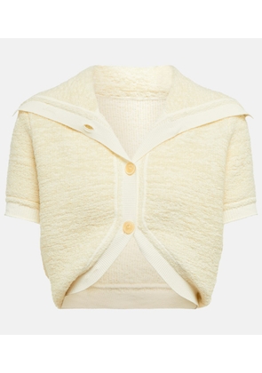 Jacquemus Le Cardigan Campana cropped sweater