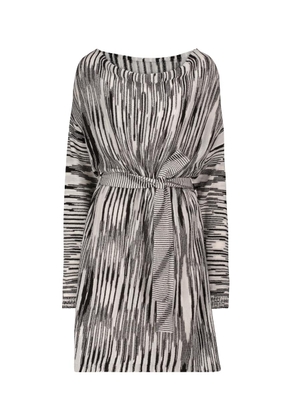 Missoni One-shoulder cashmere minidress