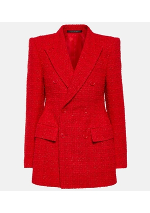 Balenciaga Hourglass tweed blazer
