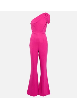 Roland Mouret Asymmetric crepe jumpsuit