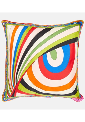 Pucci Printed silk cushion