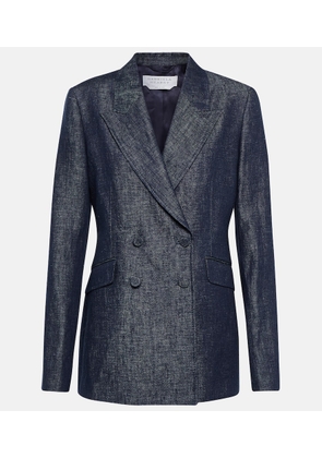 Gabriela Hearst Double-breasted linen blazer