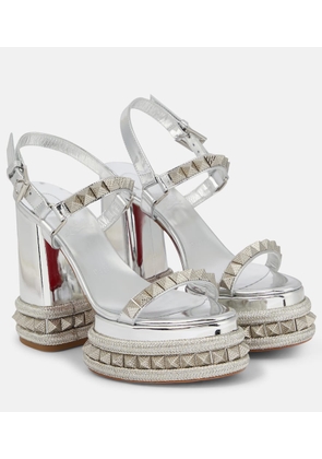 Christian Louboutin Superaclou leather platform sandals