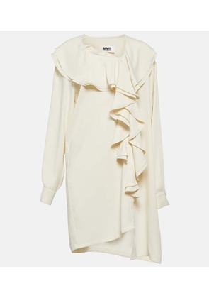 MM6 Maison Margiela Ruffle-trimmed minidress