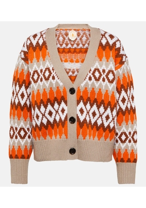 Jardin des Orangers Wool and cashmere cardigan