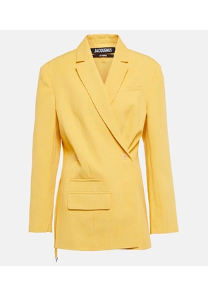 Jacquemus La Veste Tibau linen-blend blazer