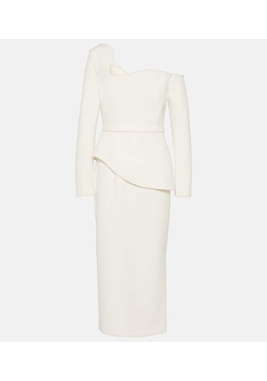 Safiyaa Bridal asymmetric midi dress