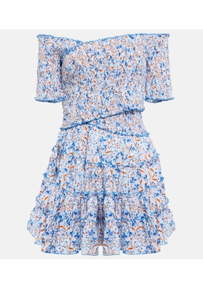 Poupette St Barth Soledad floral cotton minidress
