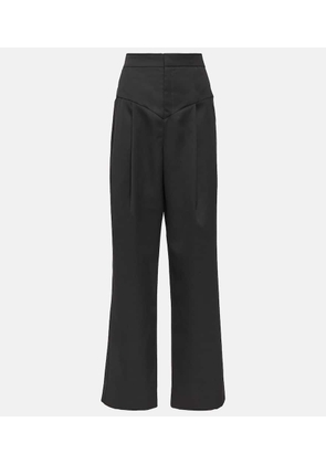 Isabel Marant Staya wool wide-leg pants