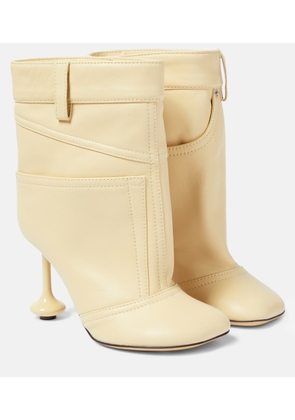 Loewe Toy leather ankle boots