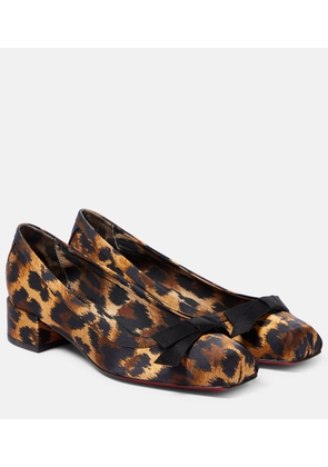 Christian Louboutin Mamaflirt leopard-print pumps