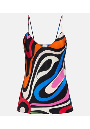 Pucci Marmo silk camisole