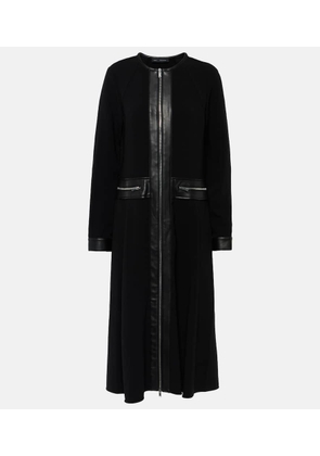 Proenza Schouler Joanne crepe midi dress