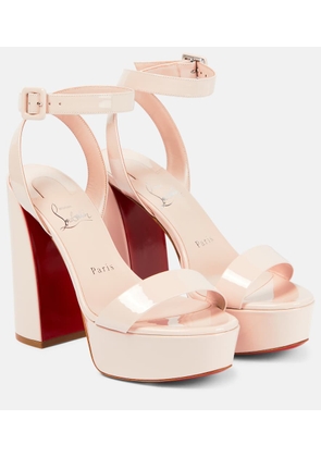 Christian Louboutin Movida Sabina patent leather platform sandals
