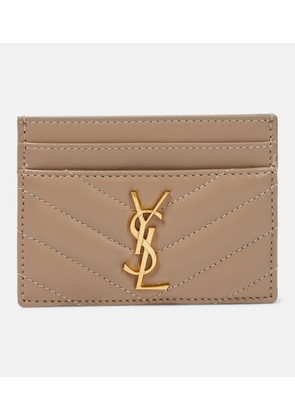 Saint Laurent Cassandre matelasse leather cardholder