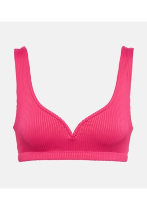 Alexandra Miro Kamala ribbed bikini top
