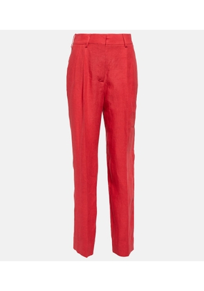 Blaze Milano Banker high-rise straight pants