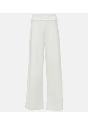 Max Mara Levante high-rise jersey straight pants