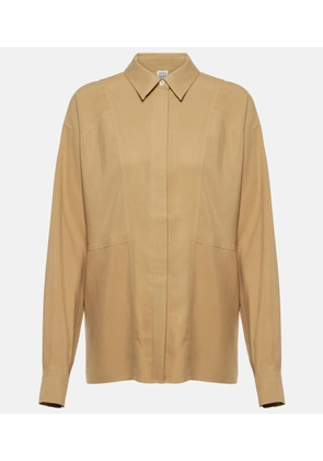 Toteme Silk poplin shirt
