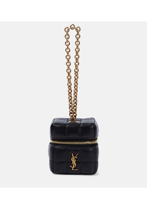 Saint Laurent Cassandre Carre Mini leather box bag