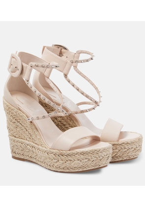 Christian Louboutin Chocazeppa Spikes 120 espadrille wedges
