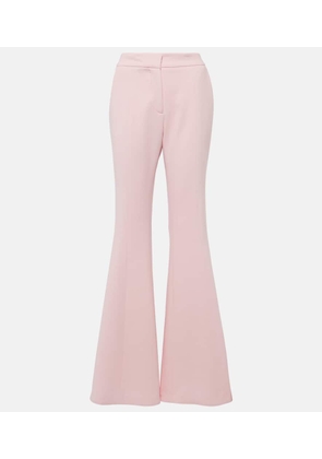 Gabriela Hearst Desmond virgin wool crepe flared pants