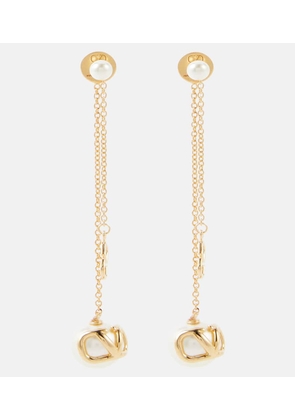 Valentino VLogo Signature faux pearl earrings