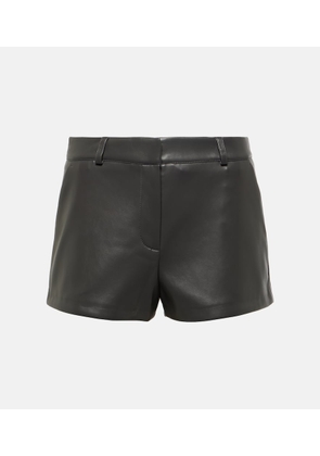 The Frankie Shop Kate faux leather shorts