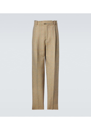 Bottega Veneta Prince of Wales check straight pants