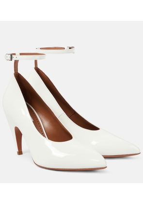 Alaia Shark patent leather pumps