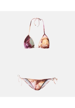 Vivienne Westwood The Kiss printed bikni