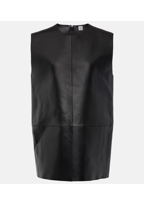 Toteme Leather top