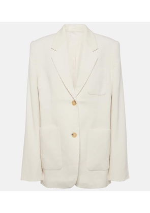 Toteme Silk and cotton corduroy blazer