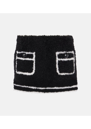 Blancha Shearling miniskirt