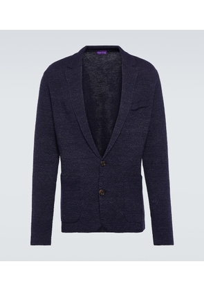 Ralph Lauren Purple Label Linen-blend cardigan