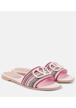Valentino Garavani VLogo Signature leather mules
