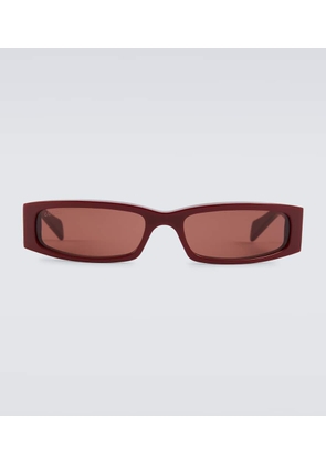 Gucci Logo rectangular sunglasses