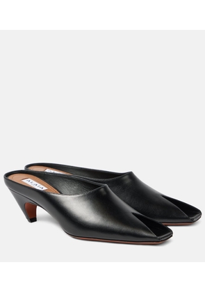 Alaia 55 leather mules