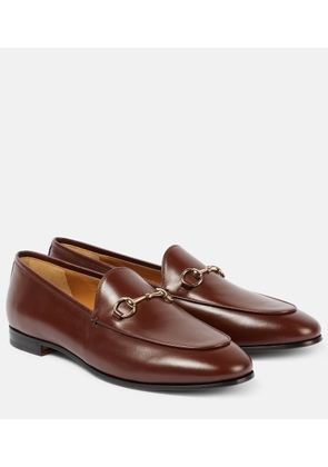 Gucci Jordaan Horsebit leather loafers
